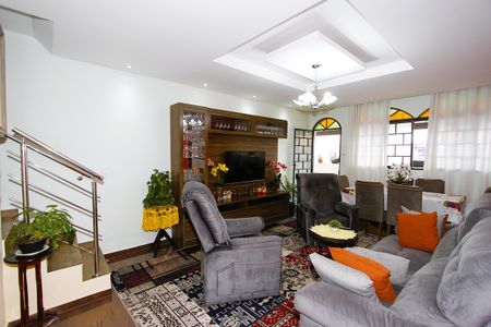 Sala de casa à venda com 3 quartos, 100m² em Havaí, Belo Horizonte