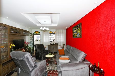 Sala de casa à venda com 3 quartos, 100m² em Havaí, Belo Horizonte