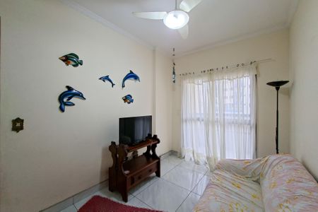 Sala de apartamento para alugar com 2 quartos, 67m² em Vila Assuncao, Praia Grande