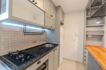 Studio para alugar com 32m², 1 quarto e 1 vaga Studio para alugar com 32m², 1 quarto e 1 vagaCozinha