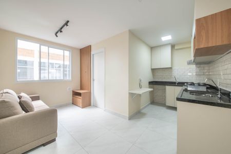 Sala de apartamento para alugar com 2 quartos, 34m² em Jardim Caravelas, São Paulo