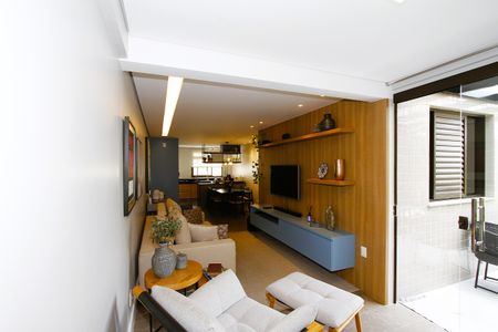 Sala de apartamento à venda com 3 quartos, 154m² em Gutierrez, Belo Horizonte