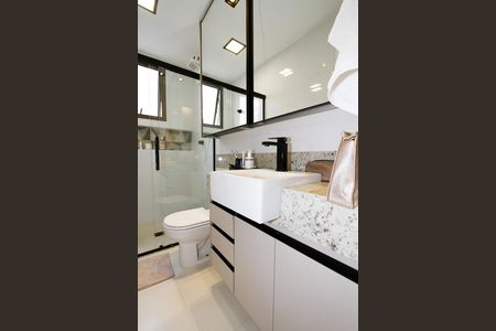 Apartamento à venda com 154m², 3 quartos e 3 vagasBanheiro da Suíte 3