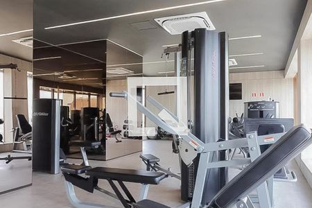 Studio para alugar com 26m², 1 quarto e sem vaga Studio para alugar com 26m², 1 quarto e sem vagaAcademia