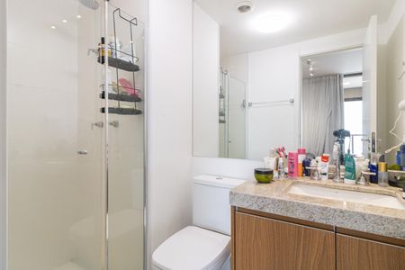 Studio para alugar com 26m², 1 quarto e sem vaga Studio para alugar com 26m², 1 quarto e sem vagaBanheiro