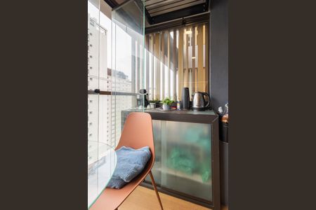 Studio para alugar com 26m², 1 quarto e sem vaga Studio para alugar com 26m², 1 quarto e sem vagaCozinha