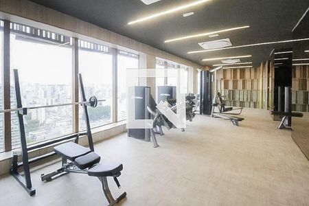 Studio para alugar com 26m², 1 quarto e sem vaga Studio para alugar com 26m², 1 quarto e sem vagaAcademia
