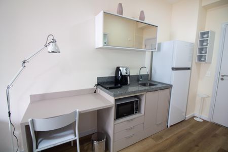 Studio para alugar com 24m², 1 quarto e sem vagaCozinha