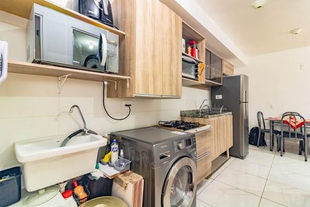 Studio para alugar com 37m², 2 quartos e sem vagaCozinha e Área de Serviço