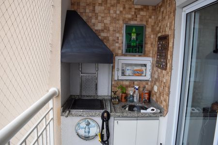 Varanda da Sala de apartamento para alugar com 3 quartos, 73m² em Chácara Santo Antônio (zona Leste), São Paulo