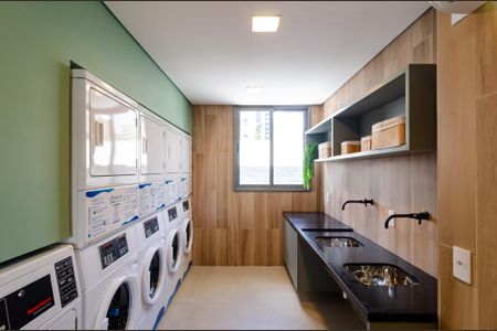 Apartamento à venda com 41m², 1 quarto e 1 vaga Apartamento à venda com 41m², 1 quarto e 1 vagaLavanderia