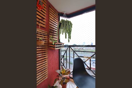 Sala Sacada de apartamento à venda com 3 quartos, 78m² em Vila Euclides, São Bernardo do Campo