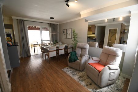 Casa de condomínio à venda com 100m², 3 quartos e 2 vagasSala