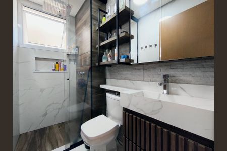 Apartamento à venda com 52m², 2 quartos e 1 vaga Apartamento à venda com 52m², 2 quartos e 1 vagaBanheiro