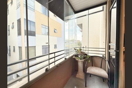 Varanda da Sala de apartamento à venda com 3 quartos, 85m² em Estoril, Belo Horizonte