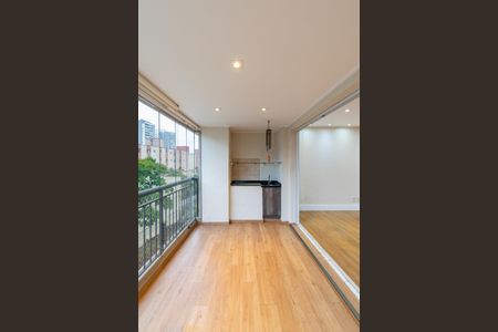 Varanda da Sala de apartamento para alugar com 2 quartos, 81m² em Vila Mascote, São Paulo