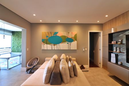 Sala de apartamento à venda com 3 quartos, 116m² em Baeta Neves, São Bernardo do Campo