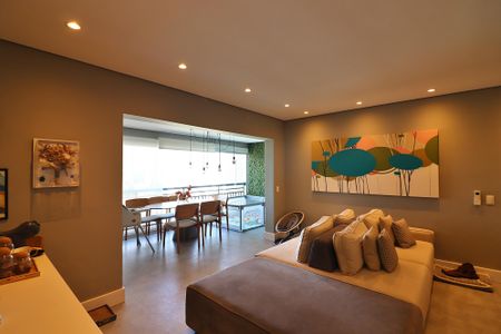 Sala de apartamento à venda com 3 quartos, 116m² em Baeta Neves, São Bernardo do Campo