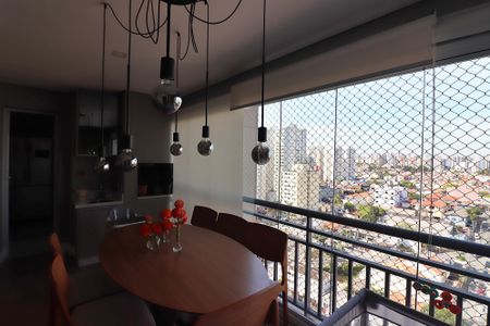 Varanda Gourmet de apartamento à venda com 3 quartos, 116m² em Baeta Neves, São Bernardo do Campo