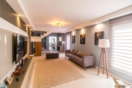 Sala de casa de condomínio à venda com 5 quartos, 247m² em Residencial Seis (alphaville), Santana de Parnaíba