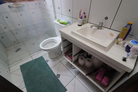 Banheiro da Suíte 1 de casa à venda com 4 quartos, 125m² em Conceicao, Osasco