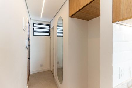 Corredor de kitnet/studio para alugar com 1 quarto, 27m² em Vila Buarque, São Paulo