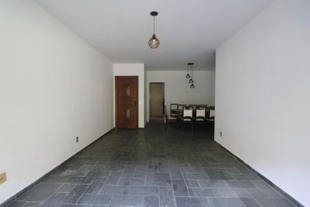 Sala de apartamento para alugar com 3 quartos, 110m² em Barra Funda, Guarujá