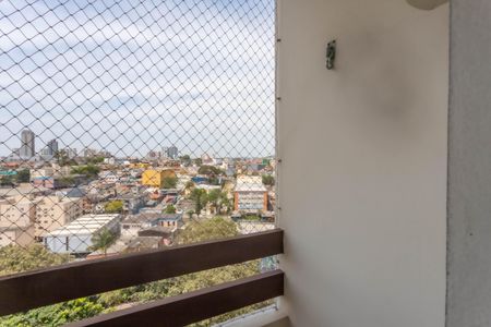 Varanda da sala de apartamento à venda com 3 quartos, 72m² em Parque Sete de Setembro, Diadema