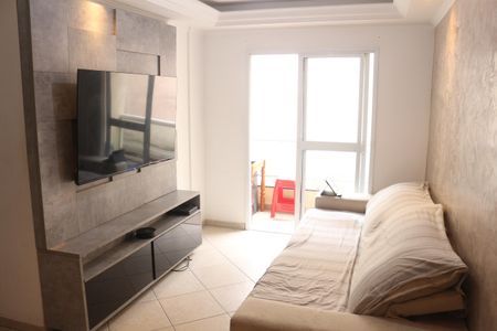 Sala de apartamento à venda com 2 quartos, 74m² em Olímpico, São Caetano do Sul