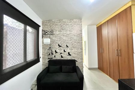 Sala de apartamento para alugar com 1 quarto, 38m² em Mirandópolis, São Paulo
