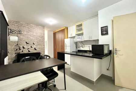 Sala de apartamento para alugar com 1 quarto, 38m² em Mirandópolis, São Paulo