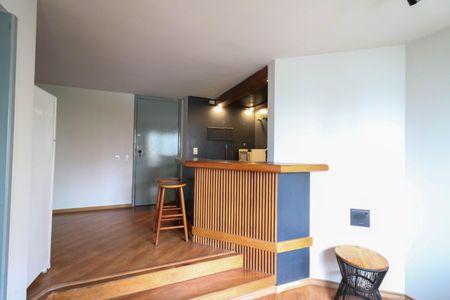 Sala de apartamento à venda com 1 quarto, 46m² em Cidade Monções, São Paulo