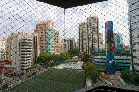 Sacada Vista de apartamento à venda com 1 quarto, 46m² em Cidade Monções, São Paulo