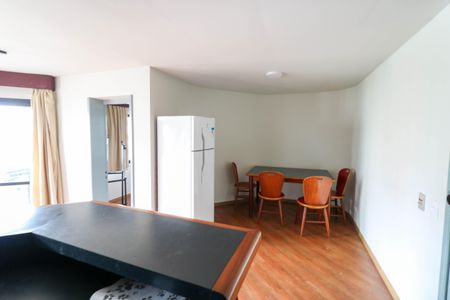 Sala de apartamento à venda com 1 quarto, 46m² em Cidade Monções, São Paulo