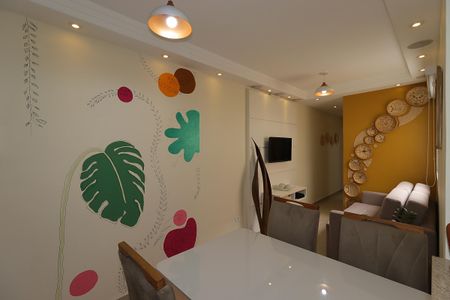 Sala de apartamento à venda com 2 quartos, 48m² em Utinga, Santo André