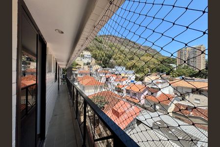 Varanda da Sala de apartamento à venda com 3 quartos, 96m² em Botafogo, Rio de Janeiro
