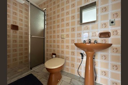 Banheiro da Suíte de apartamento para alugar com 1 quarto, 40m² em Centro, São Leopoldo