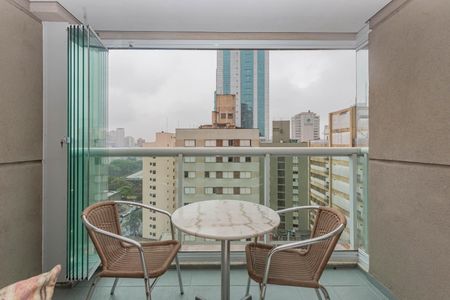 Varanda de apartamento para alugar com 2 quartos, 68m² em Paraíso, São Paulo