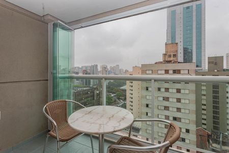 Varanda de apartamento para alugar com 2 quartos, 68m² em Paraíso, São Paulo