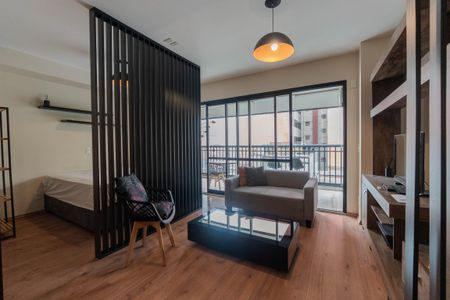Sala de kitnet/studio para alugar com 1 quarto, 41m² em Bela Vista, São Paulo
