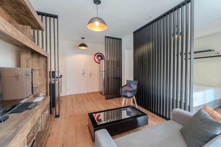 Sala de kitnet/studio para alugar com 1 quarto, 41m² em Bela Vista, São Paulo