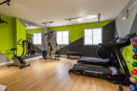 Apartamento para alugar com 19m², 1 quarto e sem vaga Apartamento para alugar com 19m², 1 quarto e sem vagaAcademia