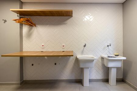 Apartamento para alugar com 19m², 1 quarto e sem vaga Apartamento para alugar com 19m², 1 quarto e sem vagaLavanderia