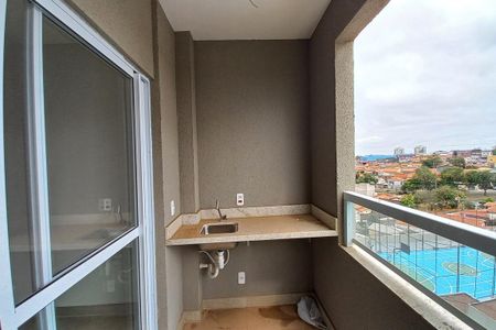 Varanda da Sala de apartamento para alugar com 2 quartos, 66m² em Parque Prado, Campinas