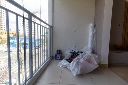 Varanda de apartamento à venda com 3 quartos, 62m² em Chácara Santo Antônio (zona Leste), São Paulo