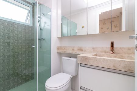 Apartamento à venda com 72m², 3 quartos e 2 vagasBanheiro da Suíte