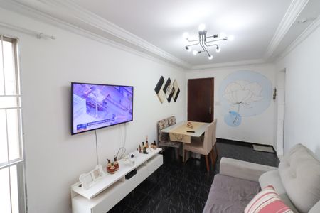 Sala de apartamento à venda com 2 quartos, 60m² em Piratininga, Osasco
