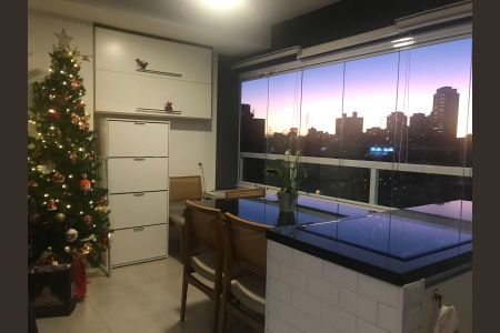 Cozinha de apartamento à venda com 1 quarto, 41m² em Vila Dom Pedro I, São Paulo