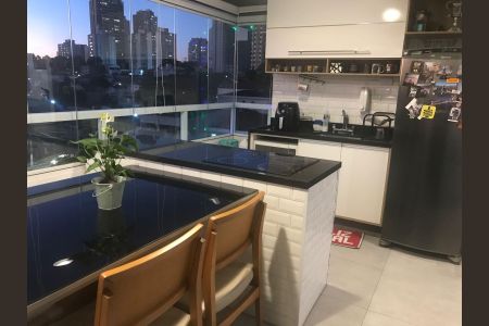 Cozinha de apartamento à venda com 1 quarto, 41m² em Vila Dom Pedro I, São Paulo