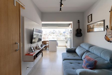 Sala de apartamento à venda com 1 quarto, 41m² em Vila Dom Pedro I, São Paulo